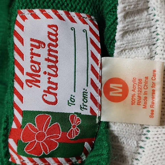 Elf Theme Christmas Dress with Hoodie Size M - Picture 3 of 3